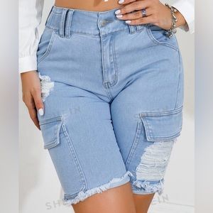Jean shorts